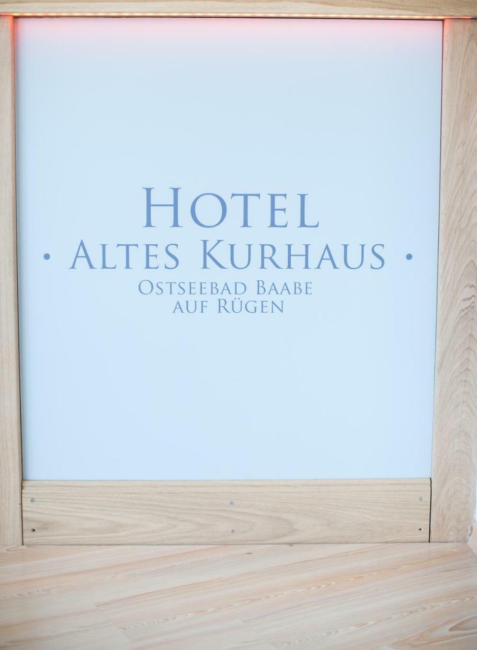 Hotel Altes Kurhaus バーベ エクステリア 写真